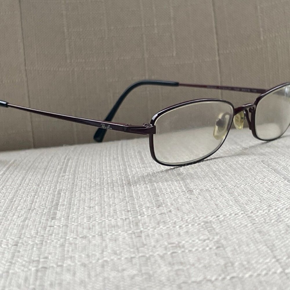 Vintage Ray-Ban Women Glasses Frame Titanium Red … - image 3